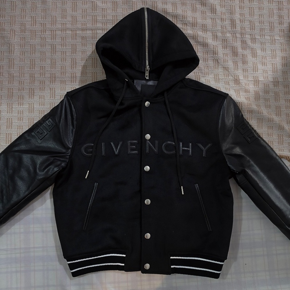 Givenchy Hooded Baseball Jacket - image 2